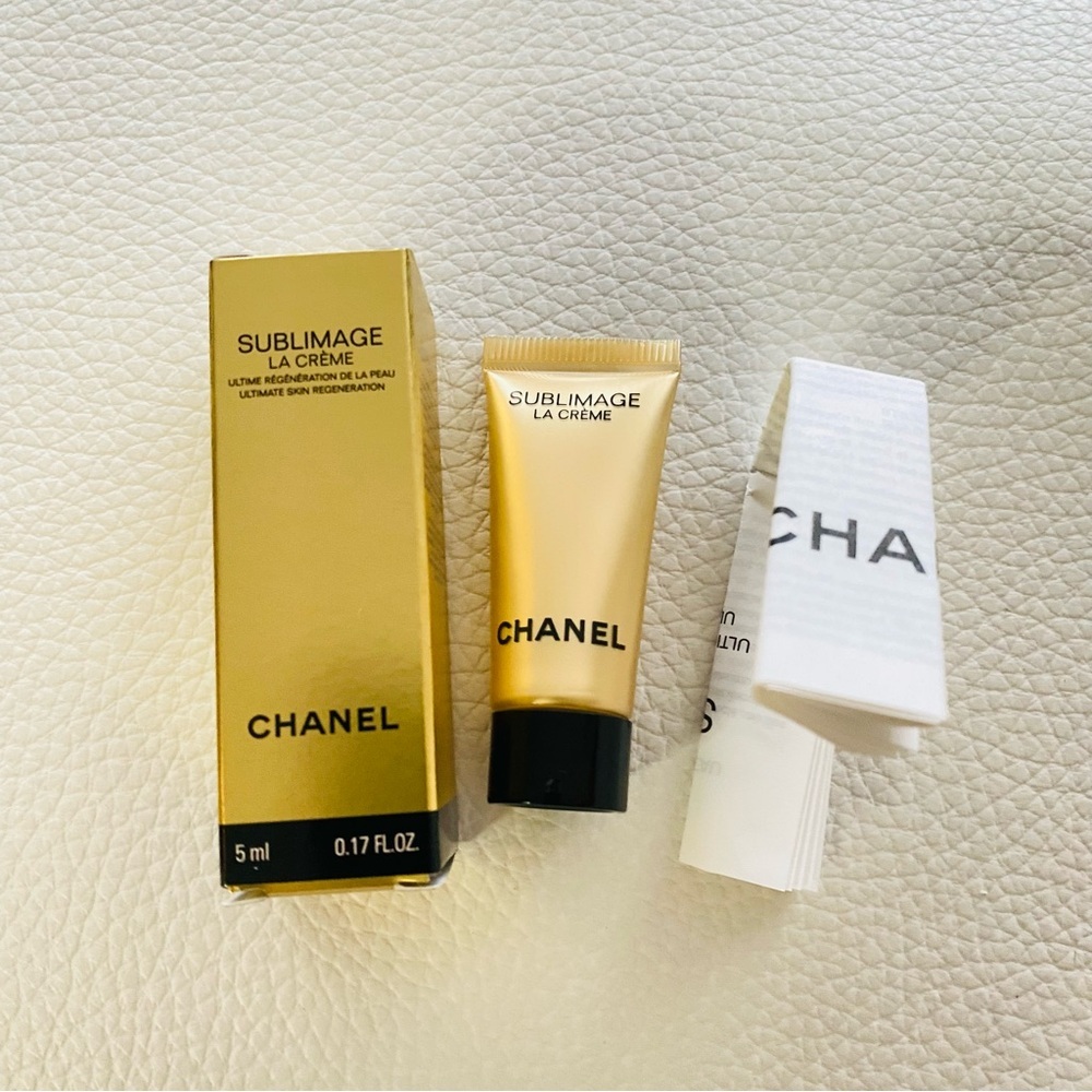 CHANEL Sublimage La Crème 5ml Gold Packaging